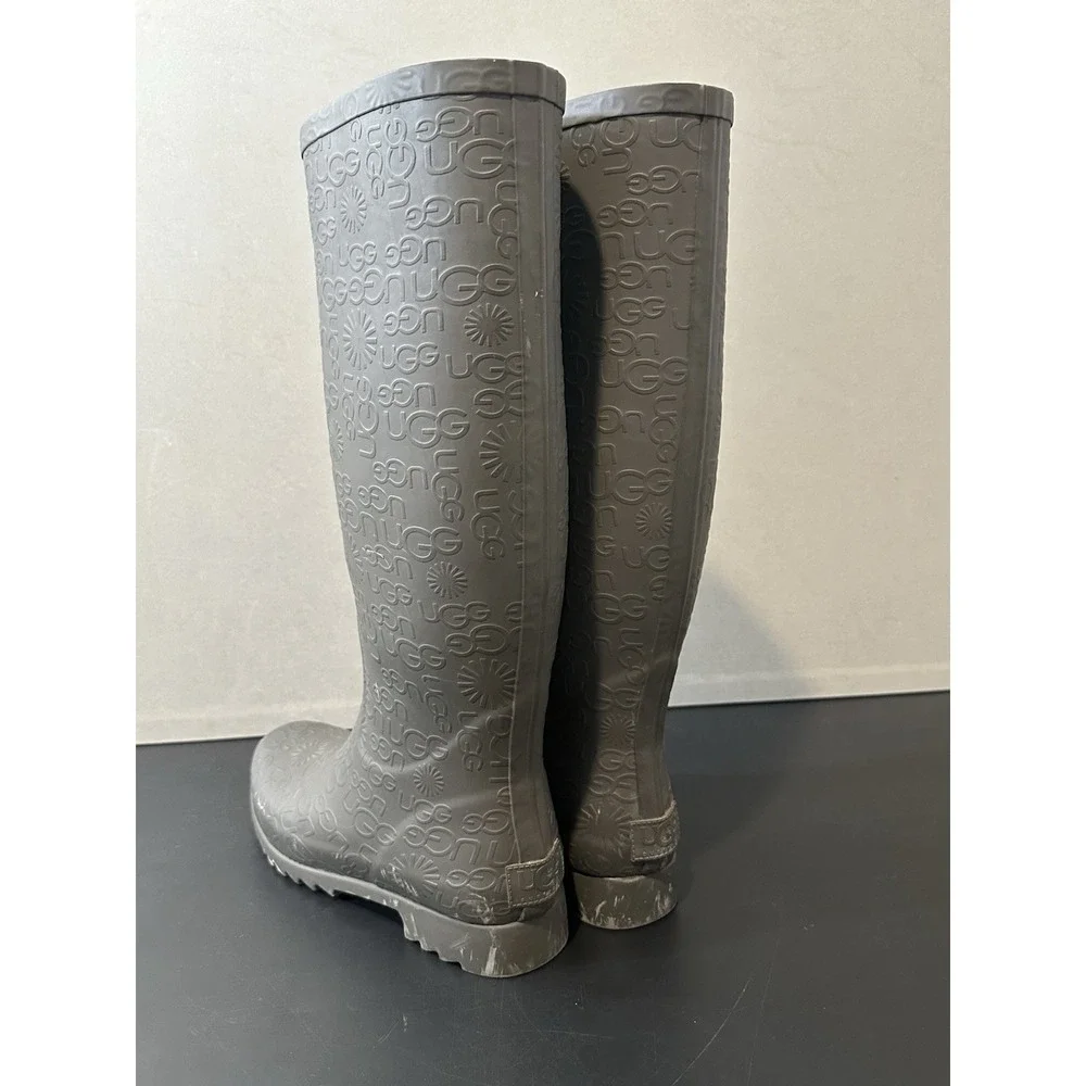 Ugg Australia Women's Wilshire Waterproof Mid Calf /tall Rain Boots‎ Size 9